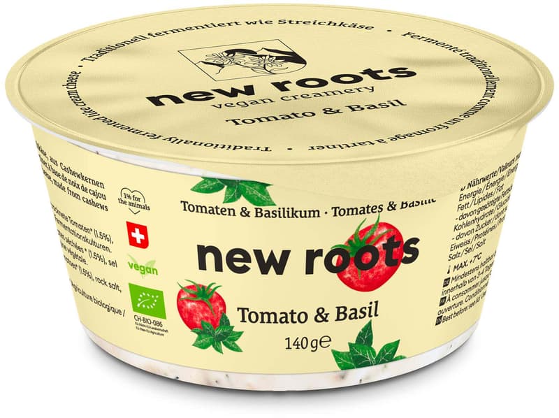 new roots Organic Tomato and Basil Spread