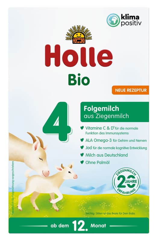 Holle BIO-Folgemilch 4 auf Ziegenmilchbasis