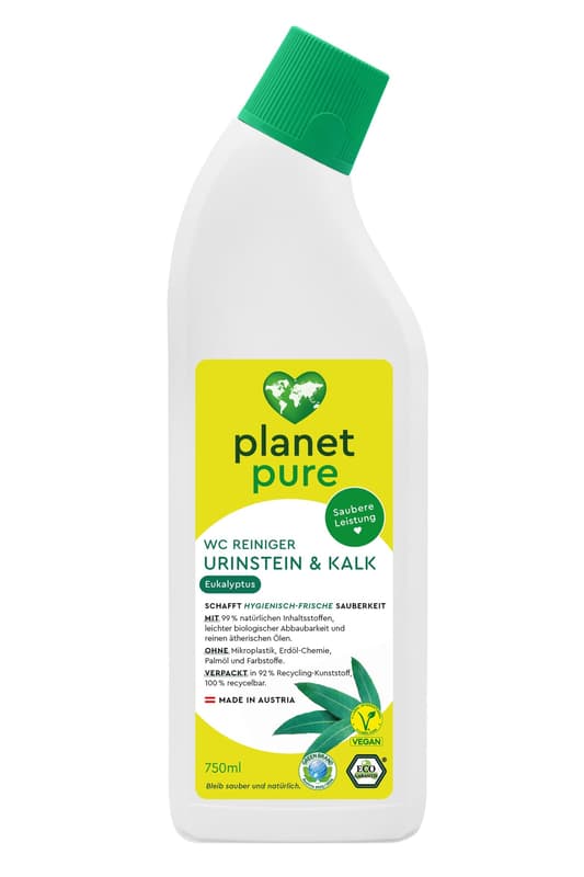 Planet Pure WC Reiniger Urinstein & Kalk Eukalyptus