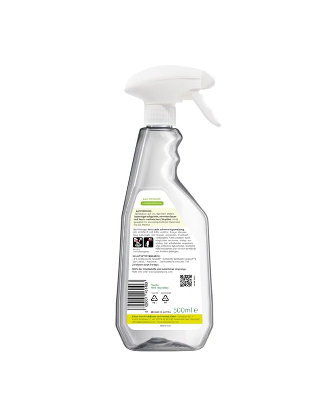 Planet Pure Bad-Reiniger Limettenfrische Spray