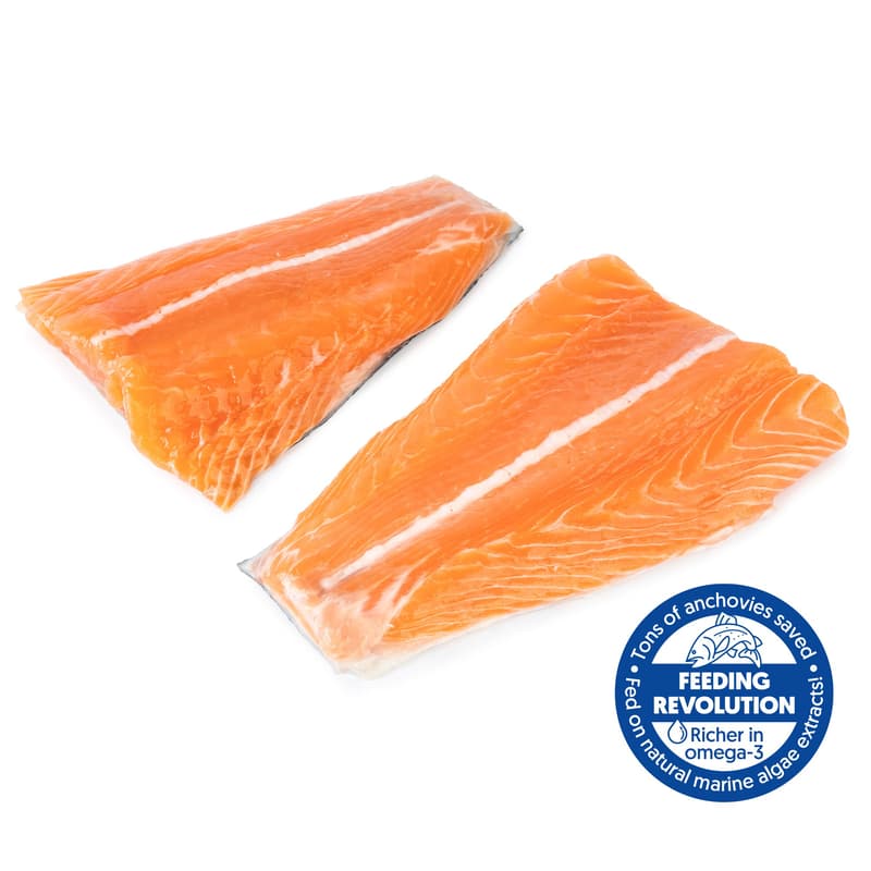 FJORU ASC Salmon Tail Piece with Skin FEEDING REVOLUTION