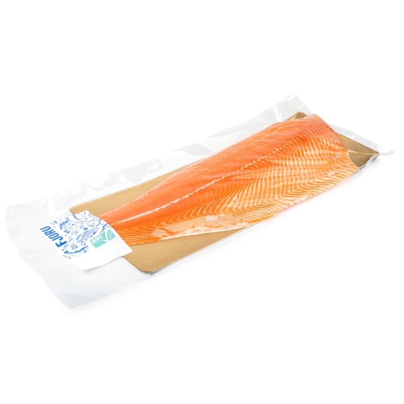 FJORU ASC Lachsseite, Filet im Ganzen mit Haut