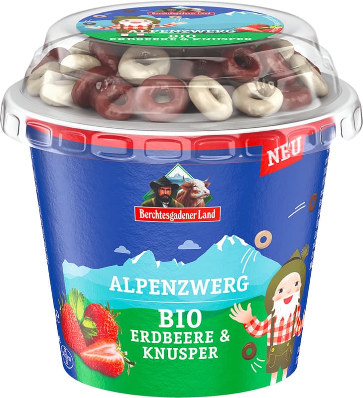 Berchtesgadener Land BIO Alpenzwerg Erdbeere & Knusper