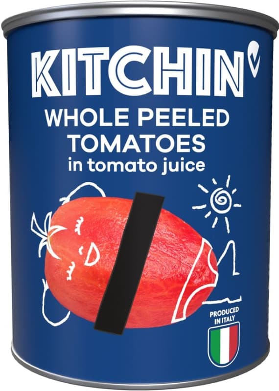 Kitchin geschälte Tomaten