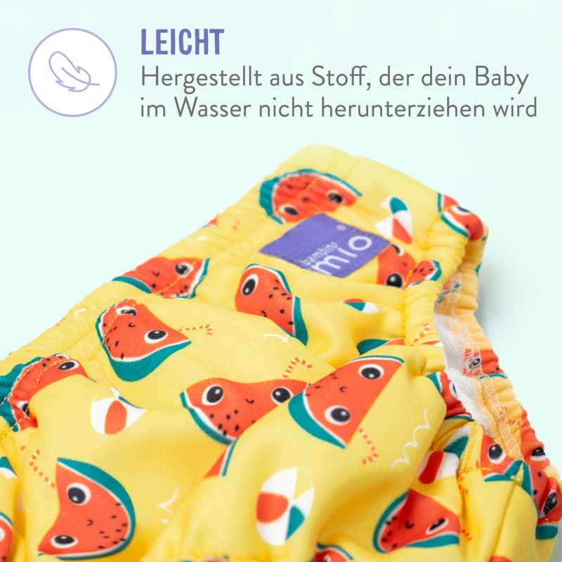 Bambino Mio Wiederverwendbare Schwimmwindel, Walfisch, Gr. L (1-2 Jahre)