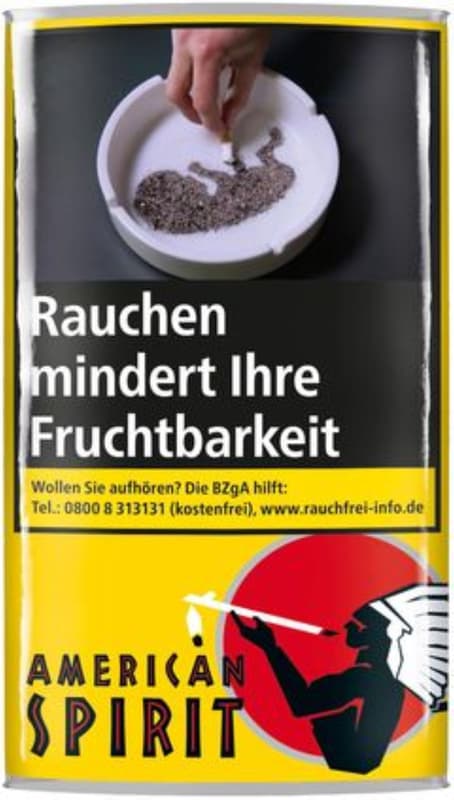 American Spirit Original Yellow Pouch