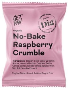 Dig ORGANIC No-Bake Raspberry Crumble