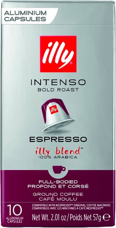 Illy Intenso Espresso 10 Nespresso kompatible Kapseln