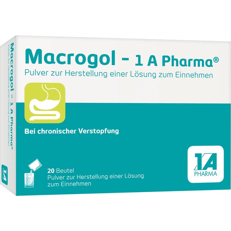 MACROGOL-1A Pharma Plv.z.Her.e.Lsg.z.Einnehmen