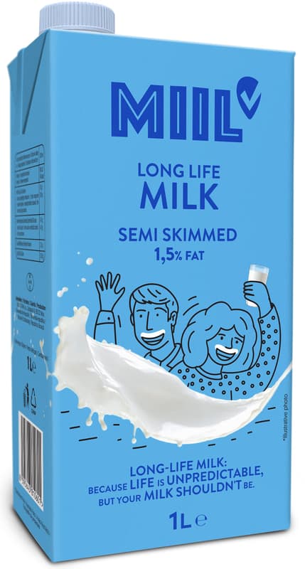 Miil Haltbare Milch 1,5% Fett