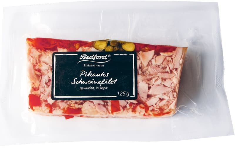Bedford Pikantes Schweinefilet in Aspik