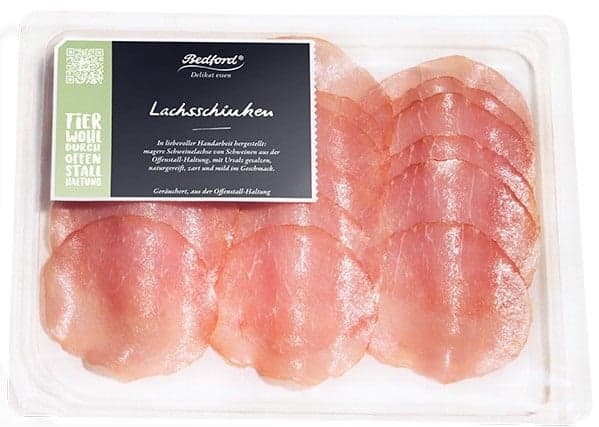 Bedford Lachsschinken vom "Offenstall" Schwein