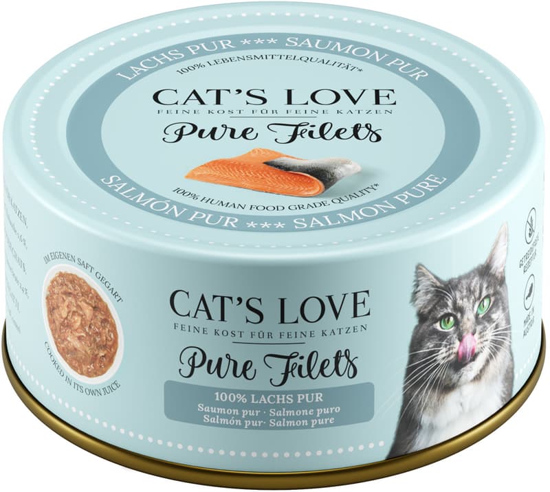 CAT'S LOVE FILET Pur Lachs
