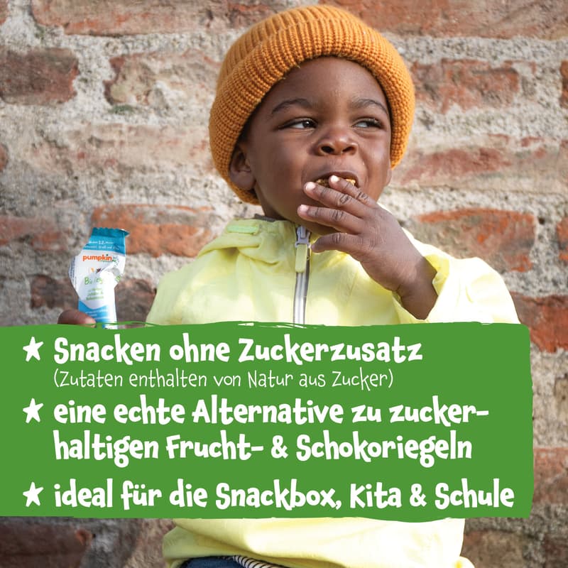 Pumpkin Organics/ Organic oat bars with apple, beetroot & strawberry