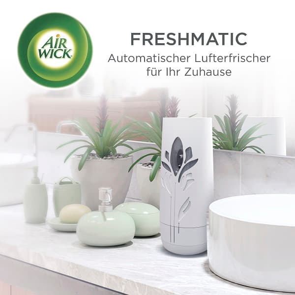 Air Wick Freshmatic Max Nachfüller DUO Cotton & Weißer Flieder