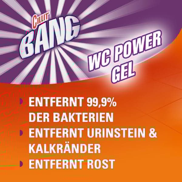 Cillit Bang WC Power Gel Kalk- & Urinstein Zerstörer