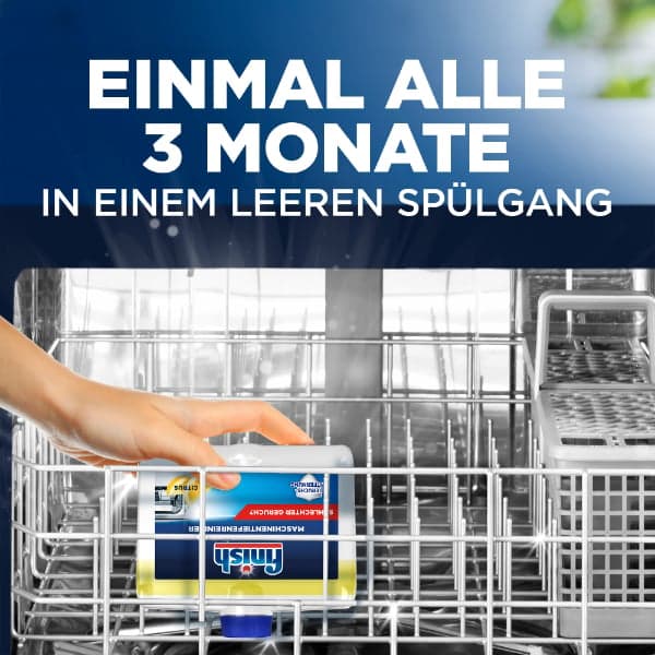 Finish Maschinentiefenreiniger Citrus, Spülmaschinenreiniger