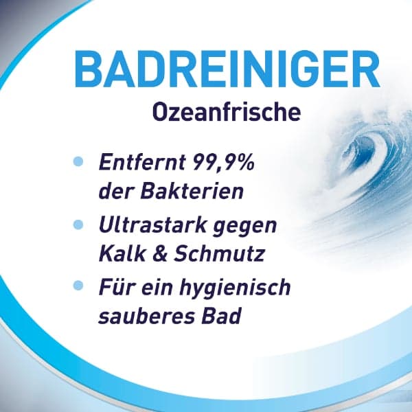 Sagrotan Badreiniger Ozeanfrische Biozidprodukt