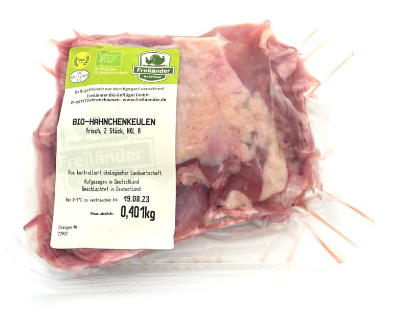 Freiländer BIO Hähnchenoberkeulensteak mit Haut