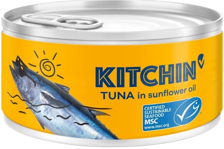 Kitchin tuna in sunflower oil