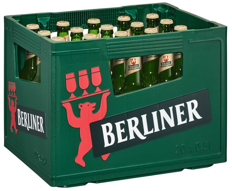 Berliner Mildes Lager Kiste 20x0,5 l (MEHRWEG)