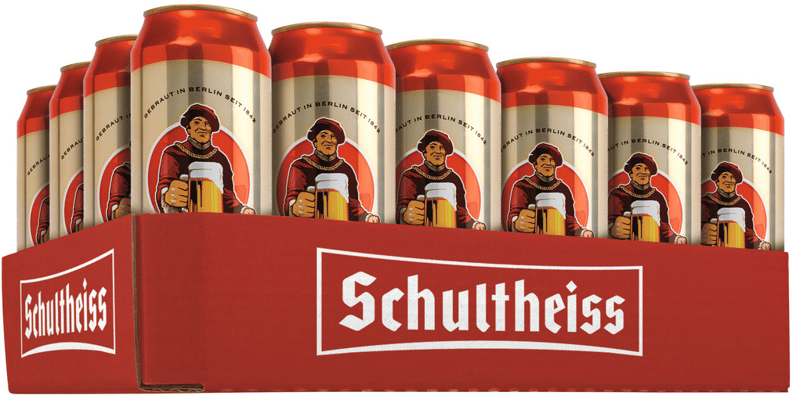 Schultheiss Pilsener 24er Tray 24x0,5 l Dose (EINWEG)