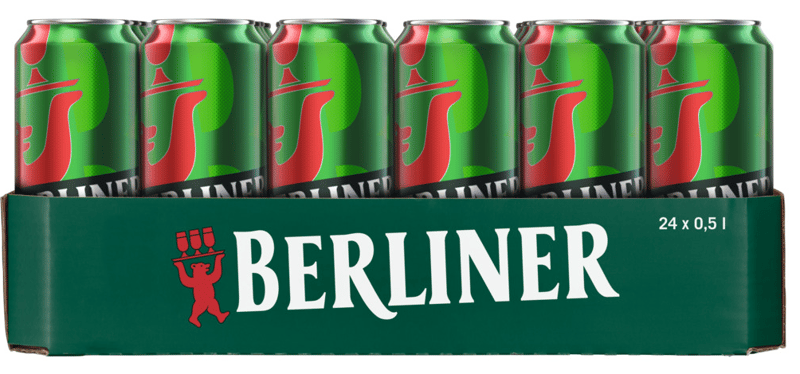 Berliner Pilsner 24er Tray 24x0,5 l Dose (EINWEG)
