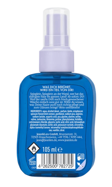 Jean&Len Hair Perfume from the Cotton of My Heart