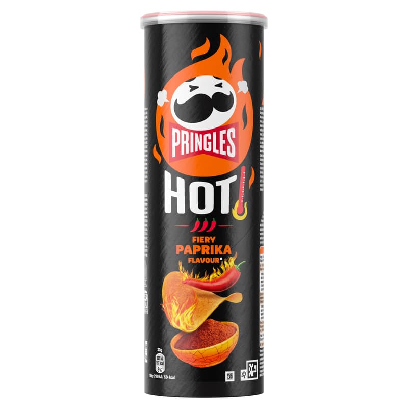 Pringles Hot Fiery Paprika