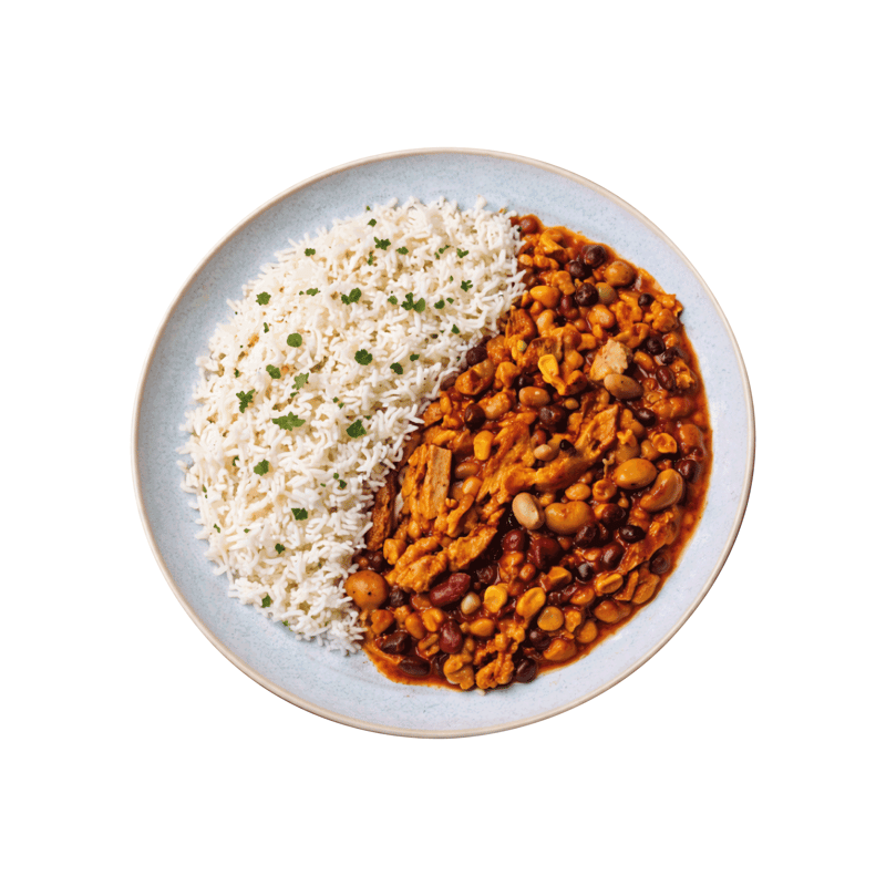 Freshfoodz Chicken BBQ mit Langkornreis