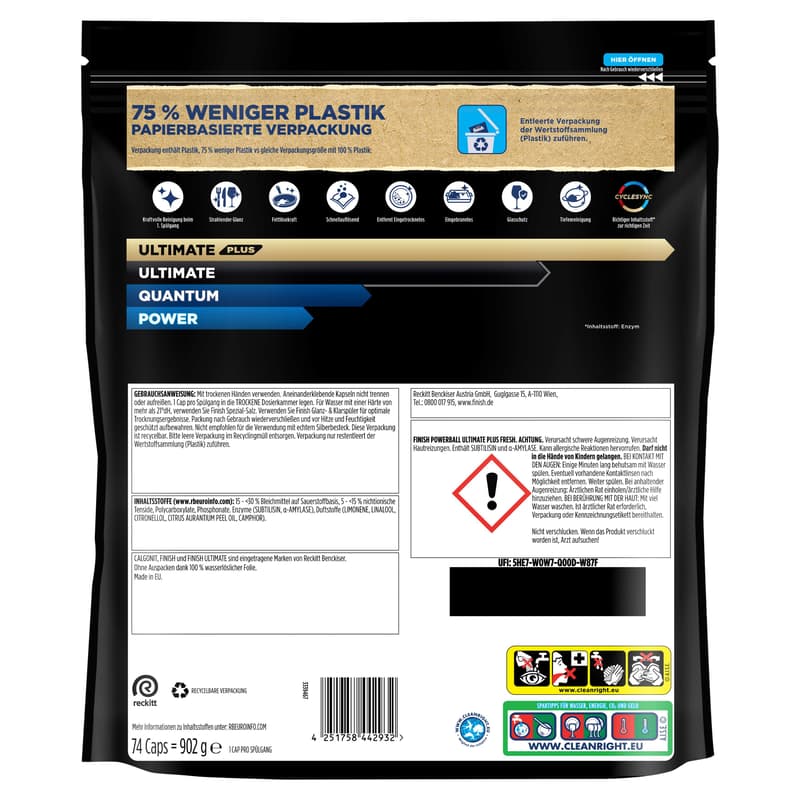 Finish Ultimate Plus Sparpack Fresh