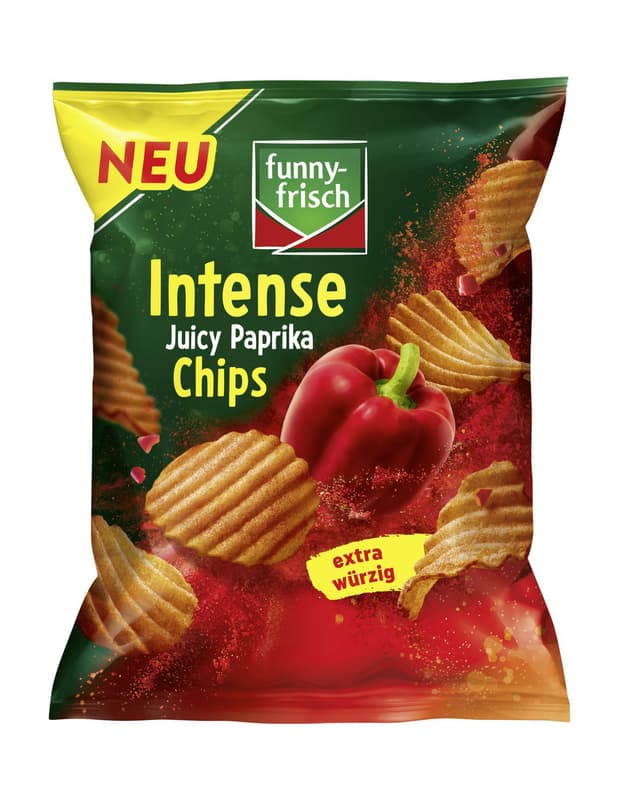 funny-frisch Intense Chips Juicy Paprika