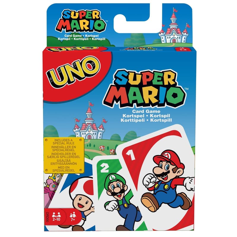 Mattel Kartenspiel UNO Super Mario