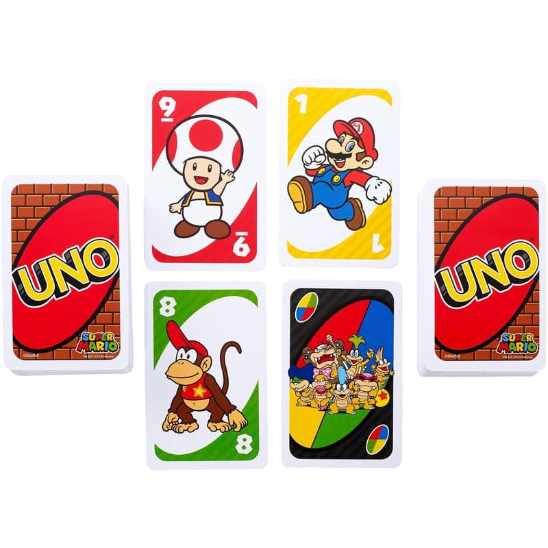 Mattel Kartenspiel UNO Super Mario