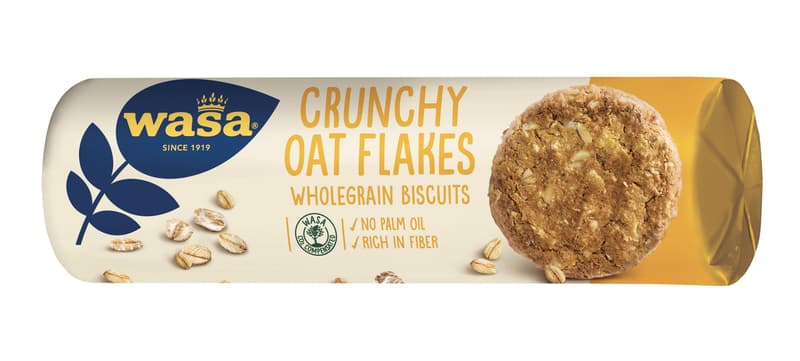 Wasa Biscuits Crunchy Oat Flakes