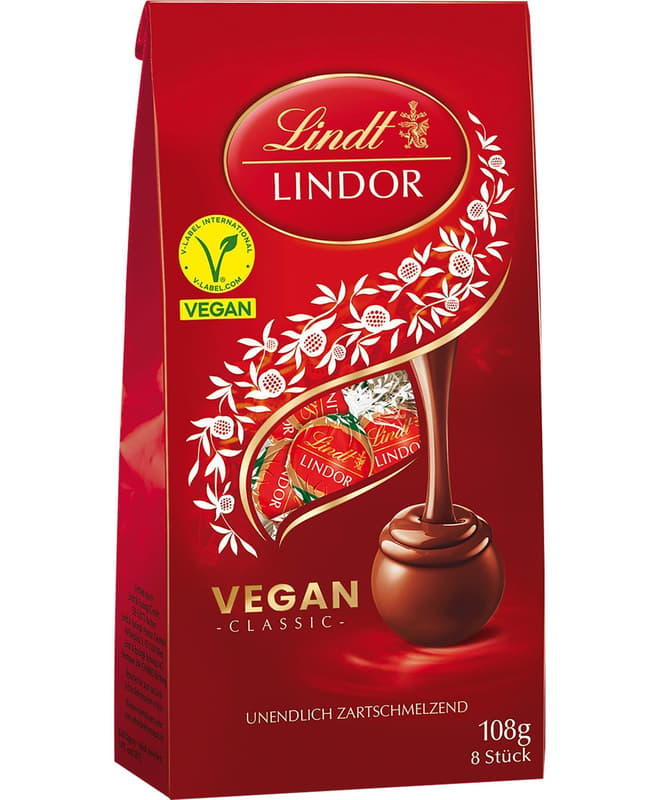 Lindt LINDOR Beutel Vegan
