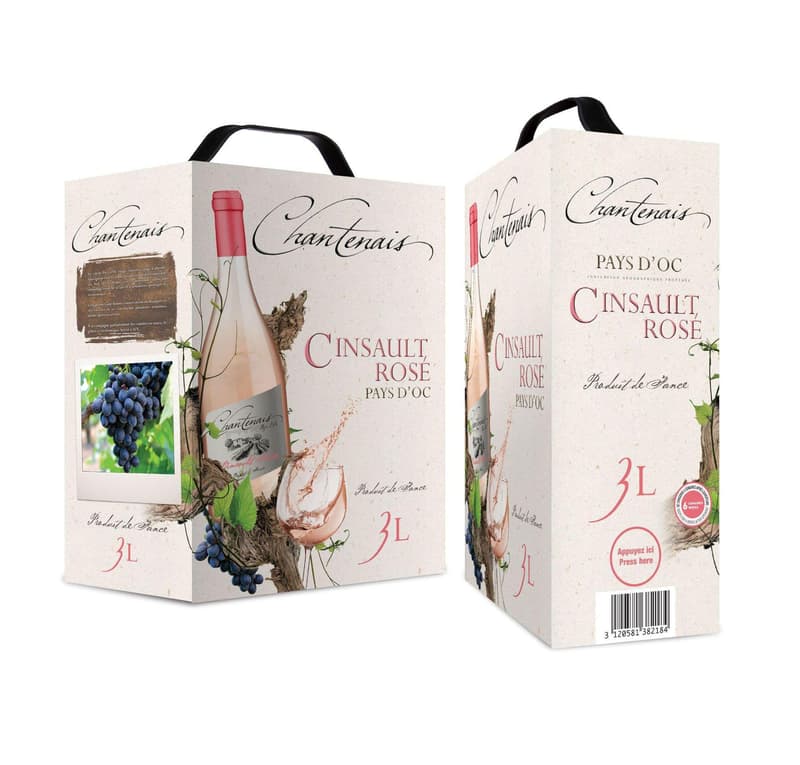 Chantenais Cinsault Rose 3,0 l Bag in Box