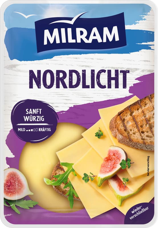 Milram Nordlicht 48% in Scheiben