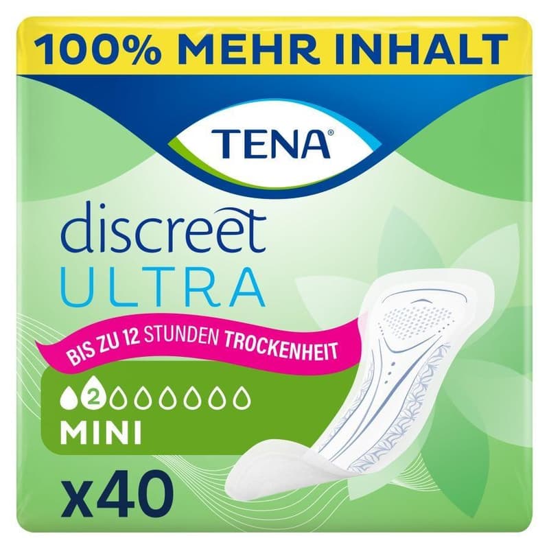 Tena Discreet Ultra Mini Duo Pack 2x20 Pads