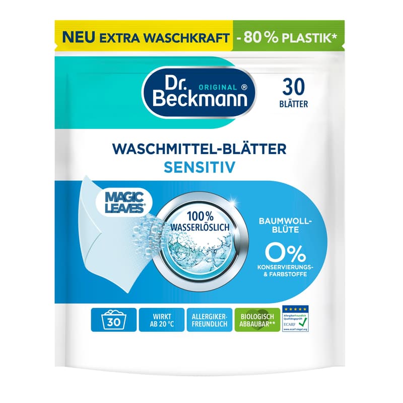 Dr. B. Wasch.-Blätter Sensitiv Baumwollblüte