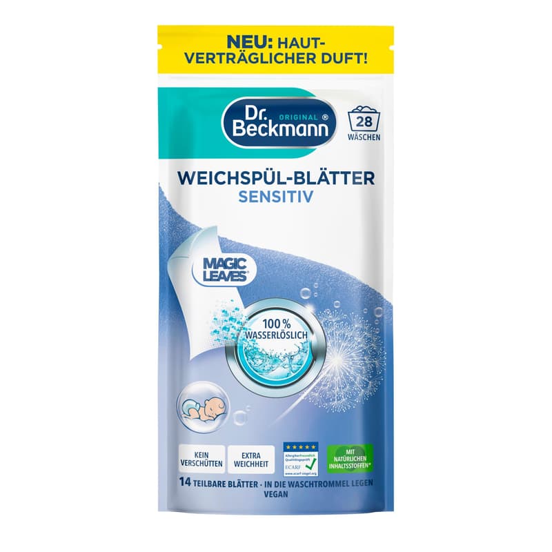 Dr.B.Weichspül-Blätter Sensitiv 14St 28 WL