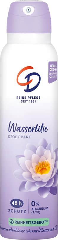 CD DEO SPRAY WASSERLILIE