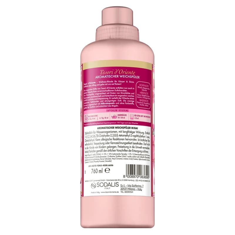 TDO WEICHSPÜLER IKIGAI 760ML