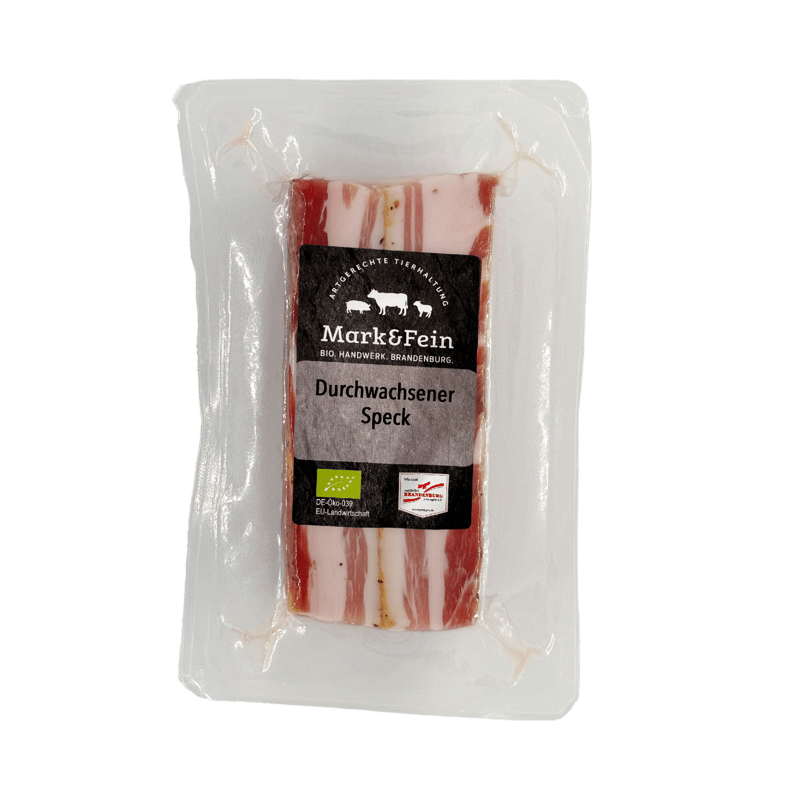 Mark&Fein BIO durchwachsener Speck "Bacon" SB