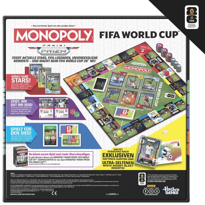 Hasbro MONOPOLY Brettspiel FIFA Edition