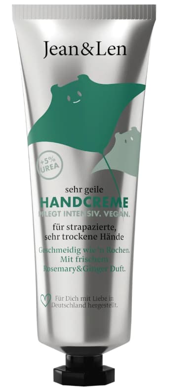Jean&Len Hand Cream Very Awesome Rosemary Ginger