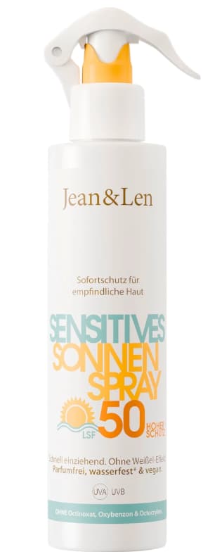 Jean&Len Sensitives Sonnenspray LSF50