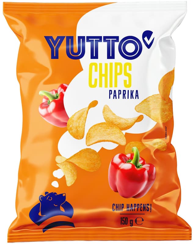 Yutto chips paprika