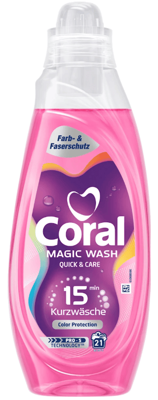 Coral Magic Wash Flüssig Color Protection 21WL Kurzwäsche