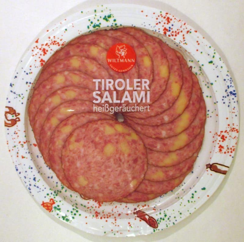 Wiltmann  Tiroler Salami mit Käse 80g